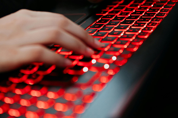 Red Keyboard